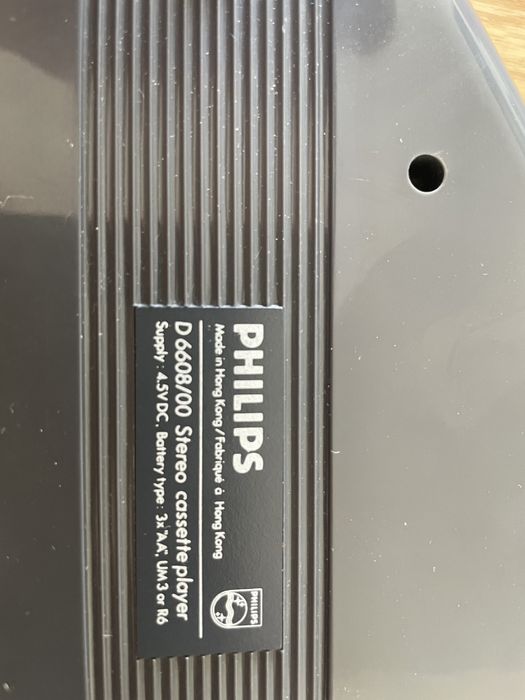 Odtwarzacz kasetowy firmy Philips