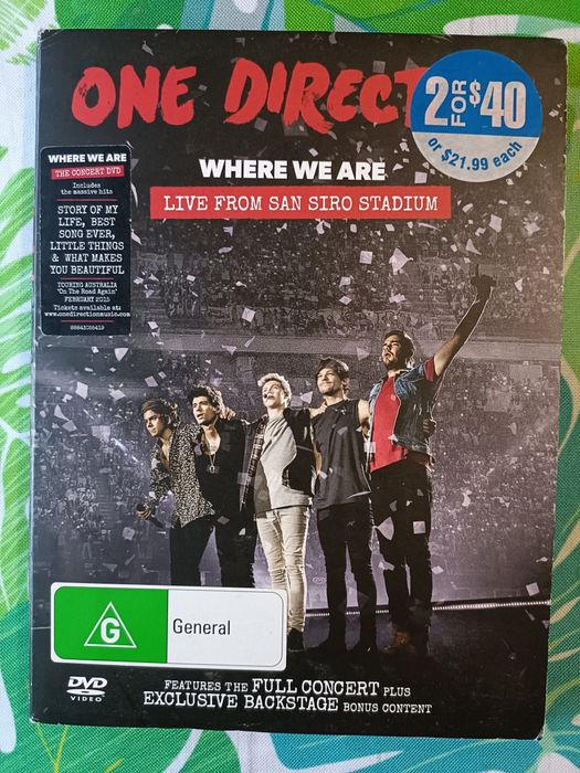 DVD  - One  Direction -