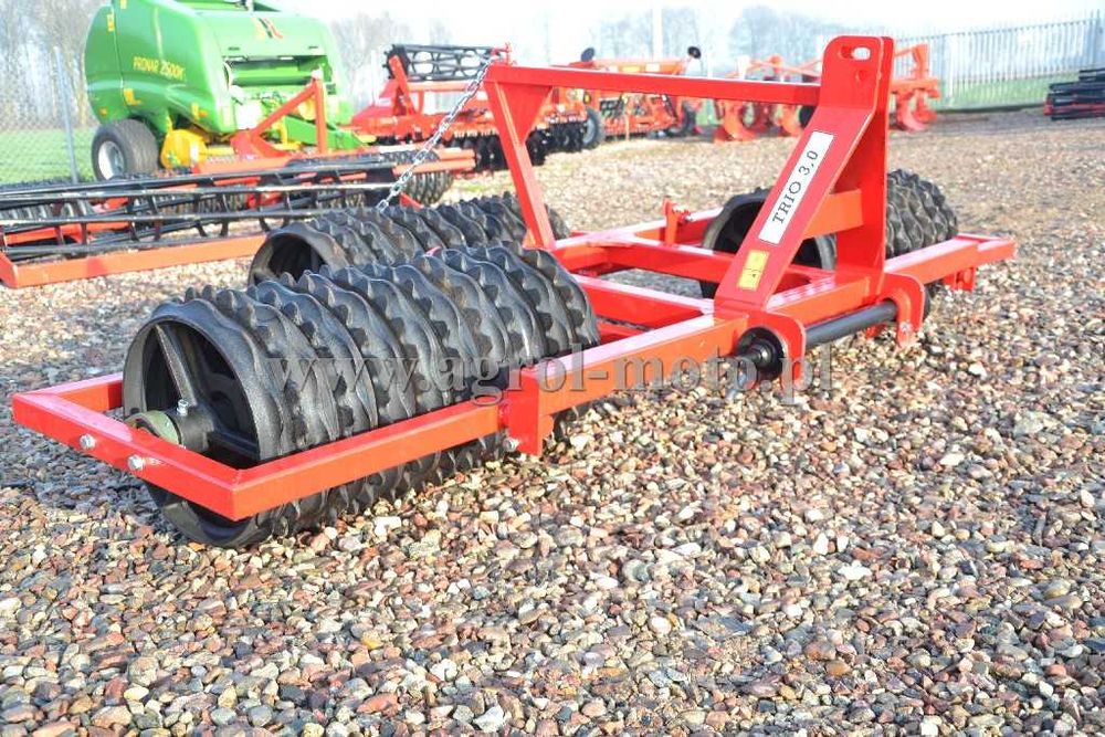 Wał posiewny; uprawowy; TRIO 3,0m 3,4m fi500  Agro-Factory Grom Gromix