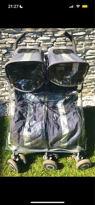 Maclaren techno twin . Wózek bliźniaczy