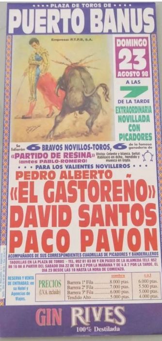 Cartéis Taurinos Variados