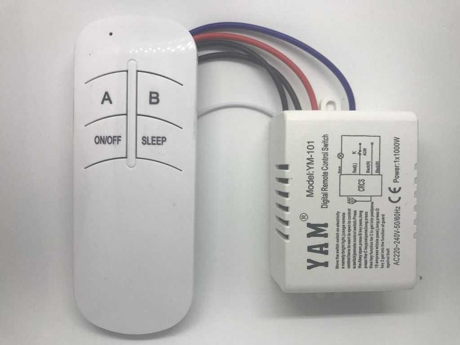 Дистанційний вимикач, радіокерований, однозонний, YM-101