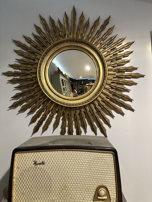 Espelho côncavo antigos com 100cm diamtro!