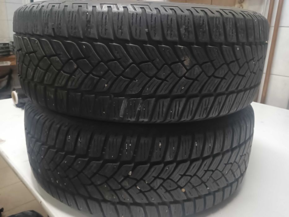 Zimowe opony Fulda 205/55 R16 Para 2 sztuki 2016r. Bieżnik 6,5mm