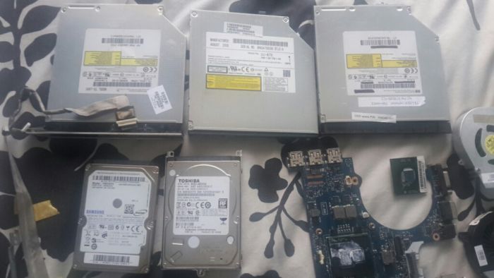 Leitores e gravadores Toshiba e hp