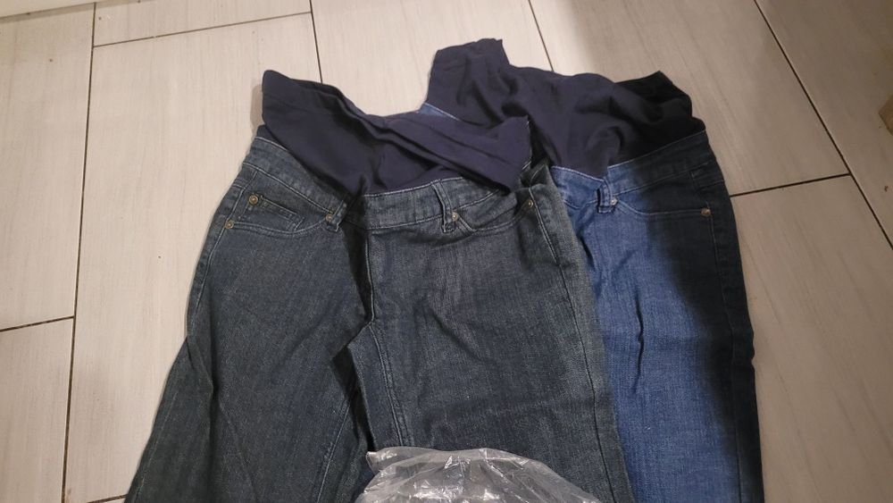 Spodnie ciążowe 3 pary rozmiar 36