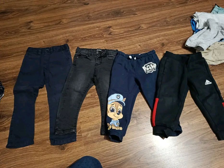 Spodnie 92-98 kilkanaście par