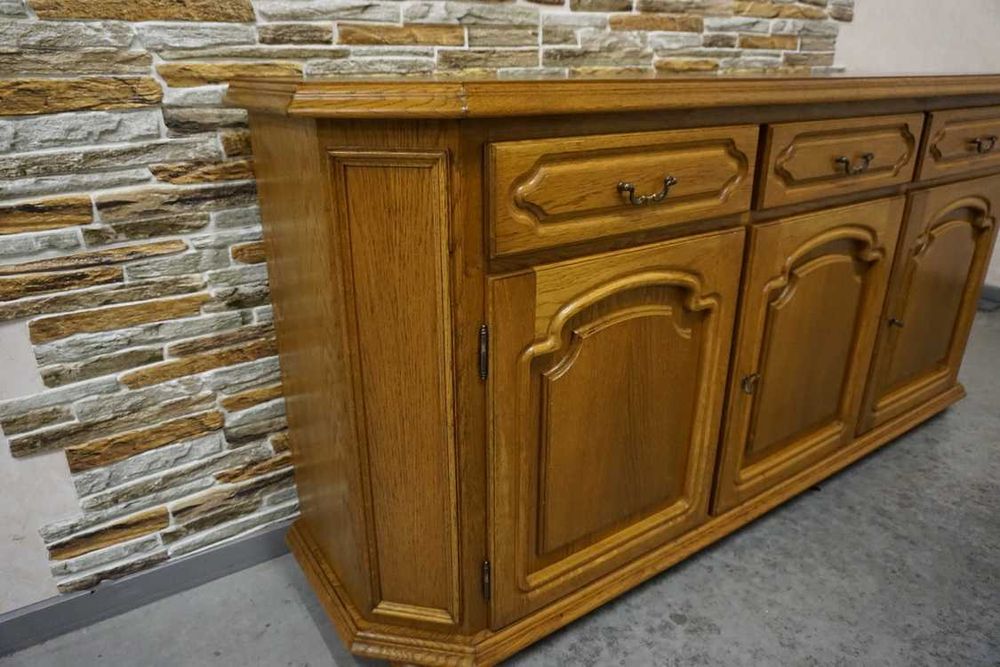 Komoda Dębowa 3 drzwiowa szer. 170 cm    P-1347