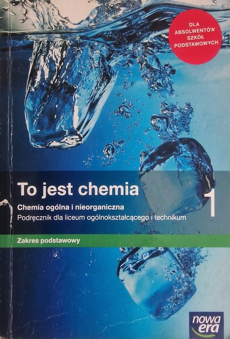 Podręcznik Geografii, Chemia 1 klasy