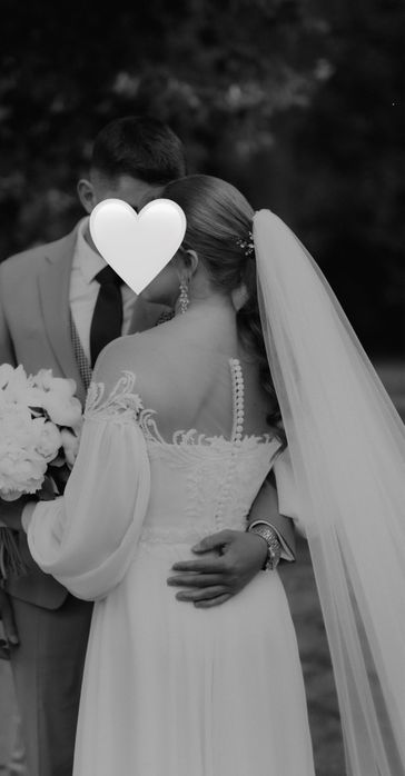 Piękna sukienka ślubna