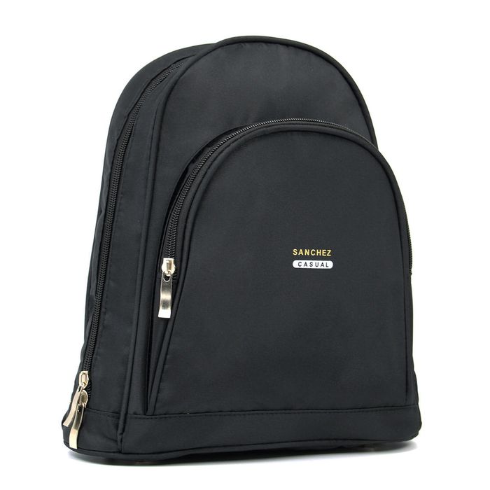 lekki plecak sanchez casual - czarny