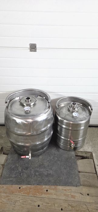 Бочка з нержавійки 30, 50, 100 комплектна