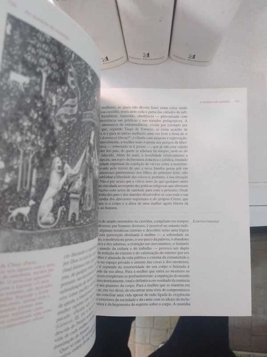 Coleção Completa : "HISTÓRIA das MULHERES no OCIDENTE" -> 5 VOLUMES