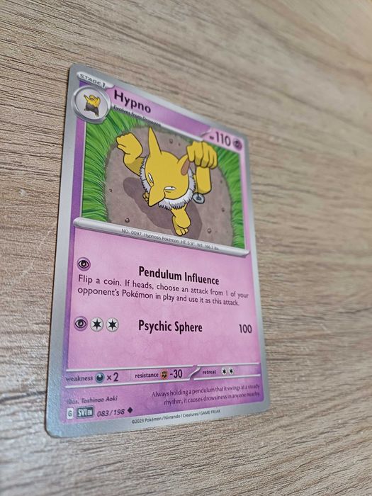 Carta Pokémon Hypno #83