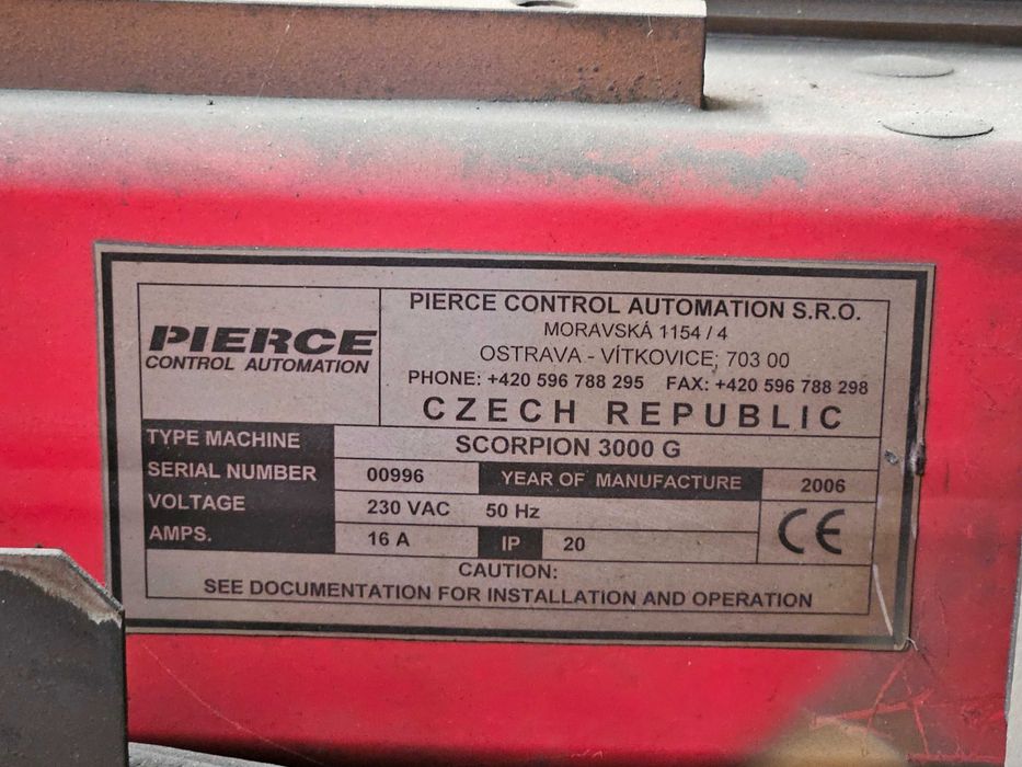 Oxicorte PIERCE Scorpion 3000G