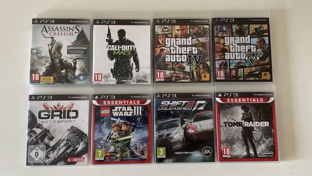 Jogos PS3 Como novos