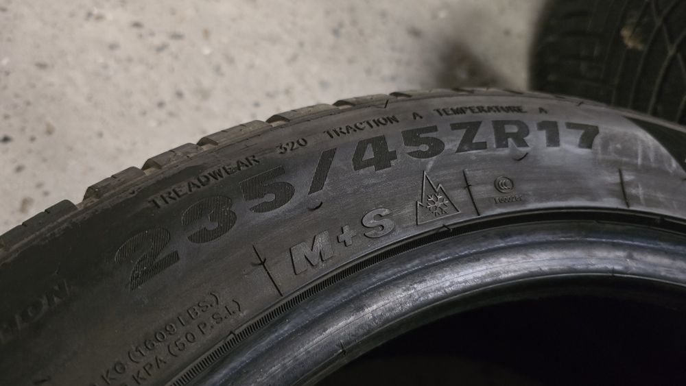 Opony Wielosezonowe 235/45R17 imperial Całoroczne Rok 2022 4sztuki