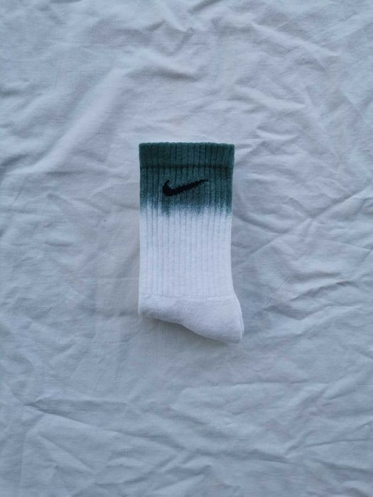 Skarpety NIKE OMBRE **HIT** ciemno zielone