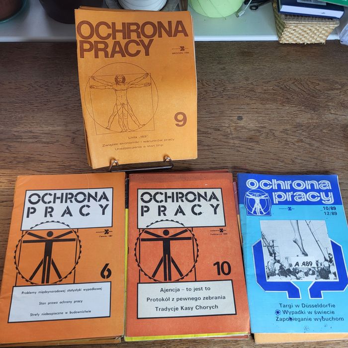 Stare gazety Ochrona PRACY 86',87',88',89' ⁷⁸