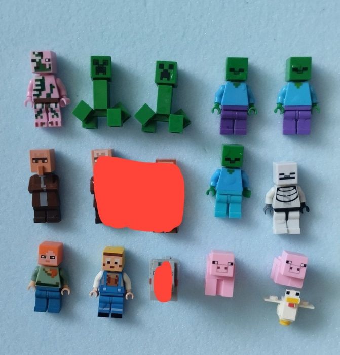 Lego Minecraft Лего майнкрафт аналог