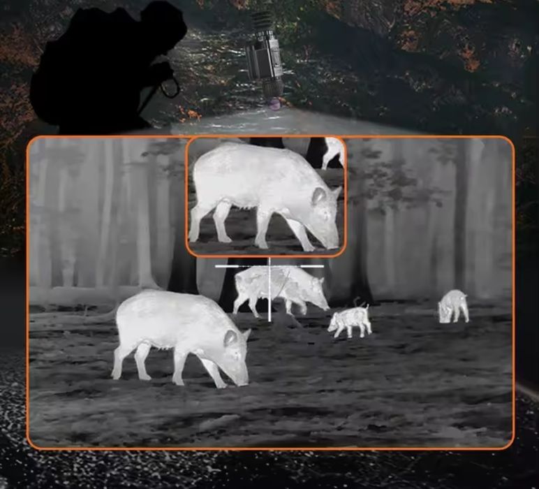 Тепловізор ZIYOUHU TK 256 з далекоміром +бк