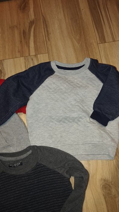 Zestaw 2 swetry + bluza dla chłopca Reserved F&F 92