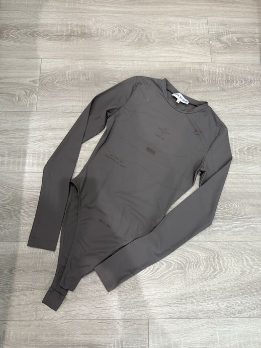 Серый боди one by one