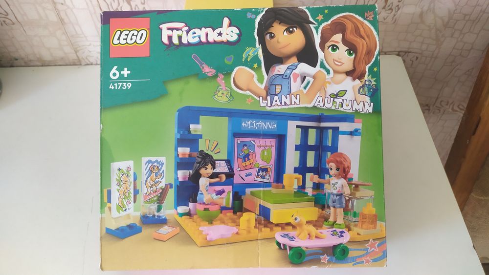 Lego Friends 41739 Кімната Ліан всі деталі