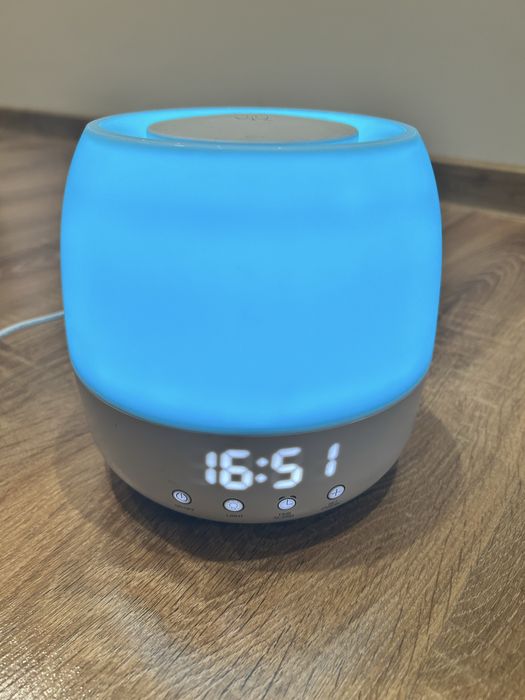 Nawilżacz powietrza automatyczny LED, zegar