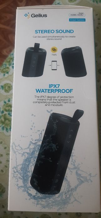 Колонка bluetooth Gelios by Krazy Shark2(kzbs-003u)