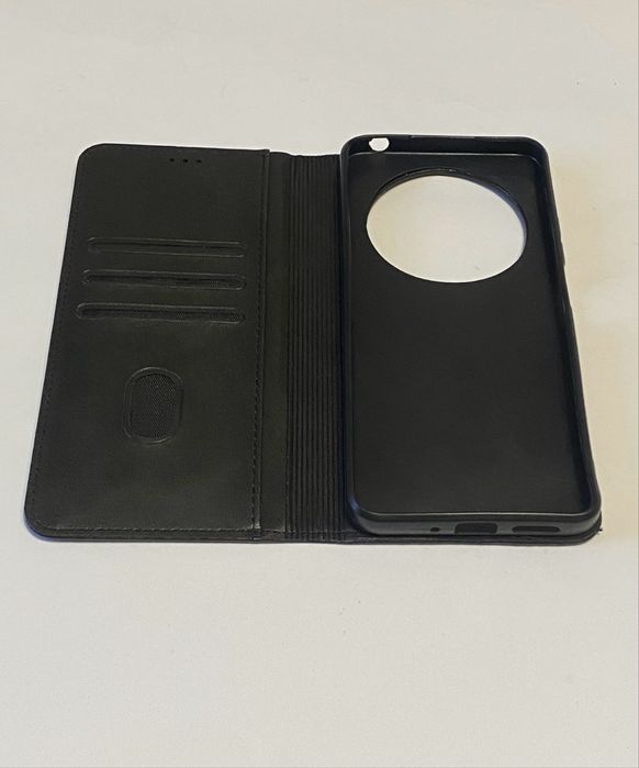 Чехол Xiaomi Redmi 14C / Poco C75 Книжка Шкіра прошита з Магнітом