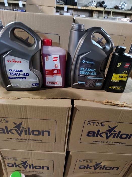 Гідравлічні та моторні мастила Леол, KSM,Power,Temol.