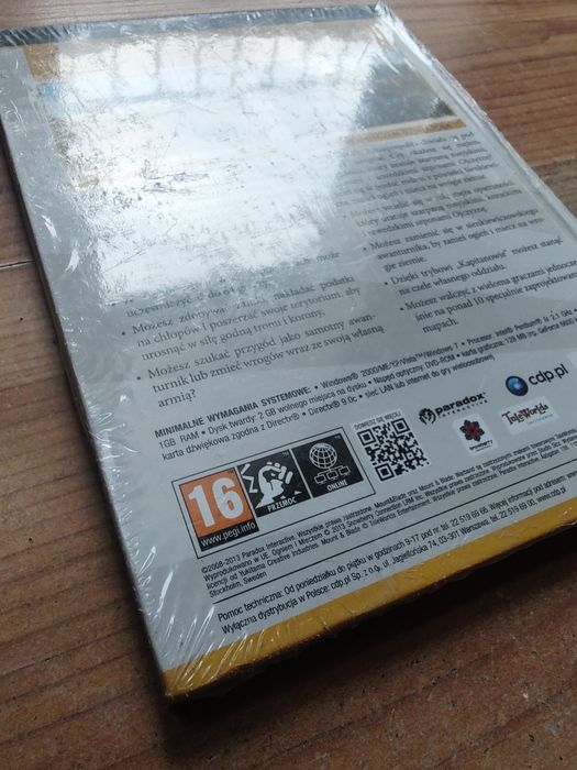 Nowa w folii Mount & Blade Warband+Ogniem i Mieczem  Gamebook PC