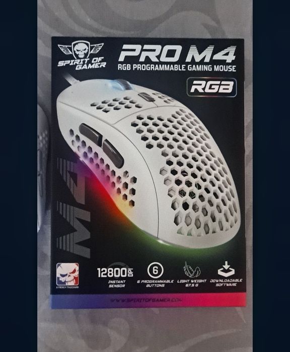 Rato Gaming Spirit of Gamer Pro-M4 - Artic
Windows XP ou superior

Tecnologia Sensor
Óptico

Resolução Óptica
12800 dpi