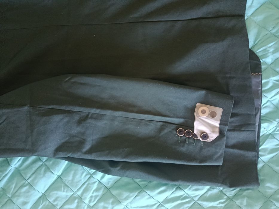 Marynarka męska elegancka zielona 2XL NOWA