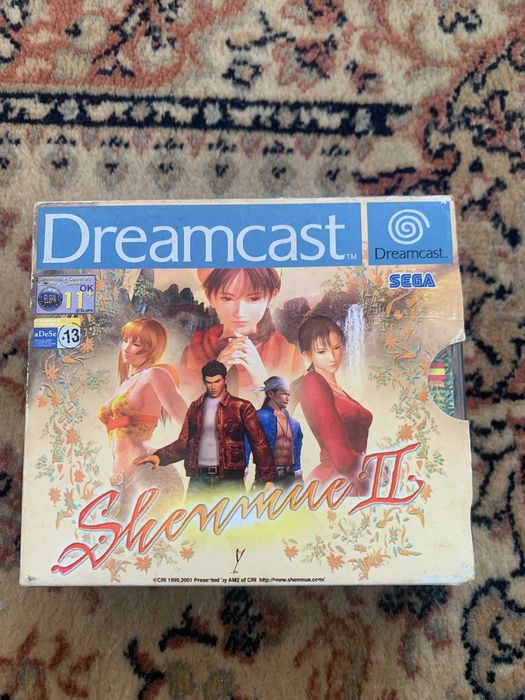 Sega:Panzer Dragon 1 e2, Dragon BallZ, Shenmue 1 e 2, Fighters megamix