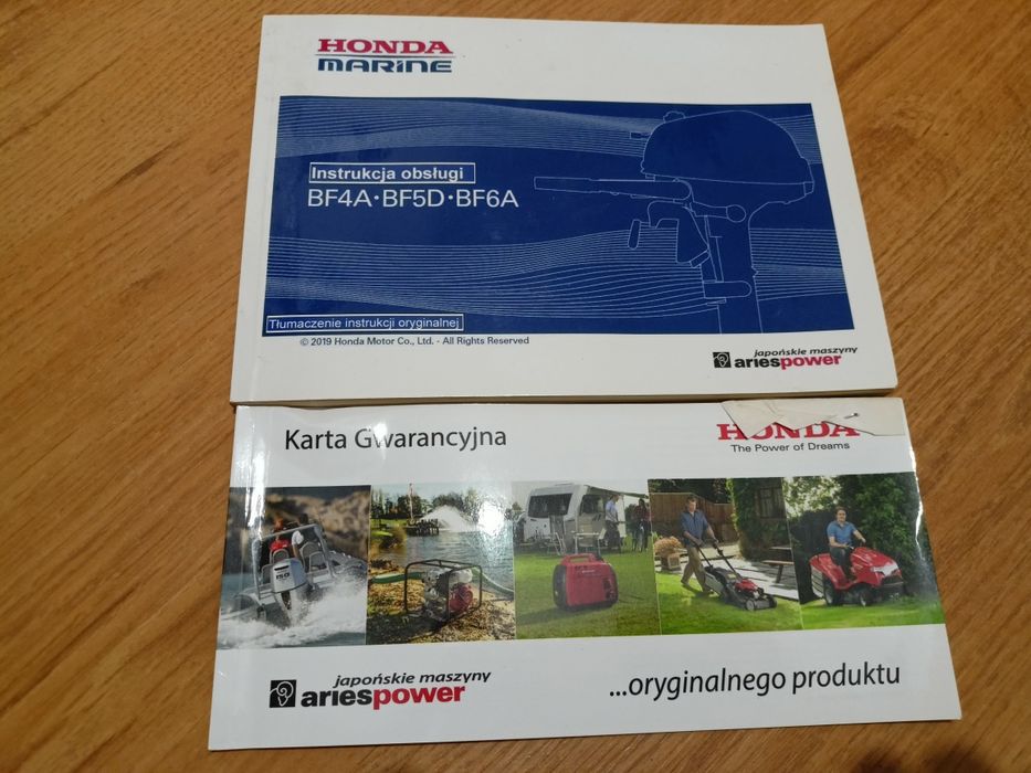 Sprzedam silnik zaburtowy Honda 6 km.