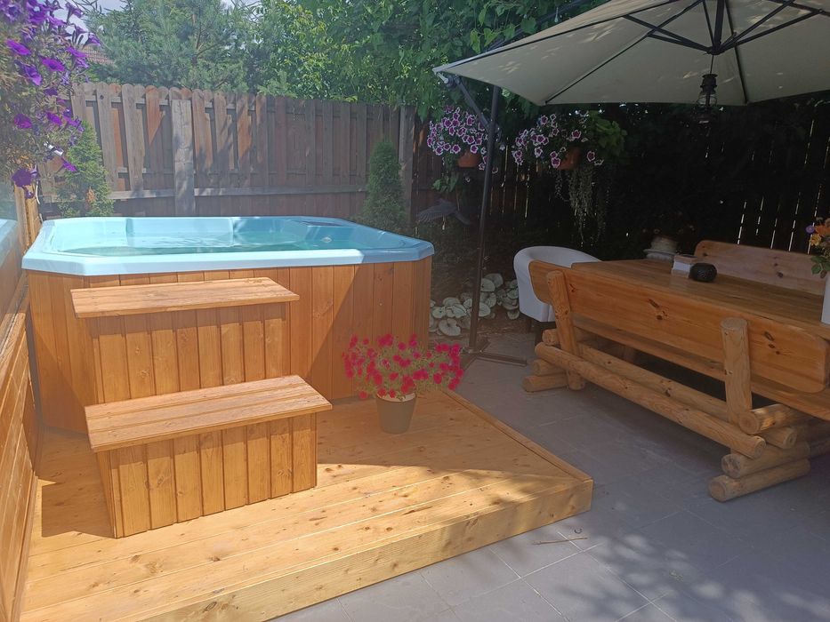 Jacuzzi kompletne zestaw dostawa w GRATIS aeromasaż grzałka