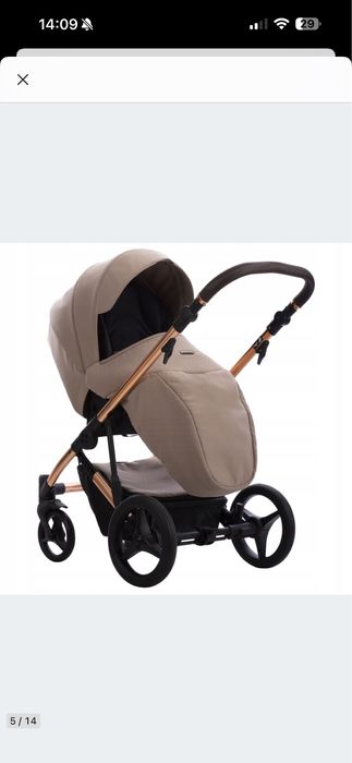 Wózek 2w1 Bebetto Loren Stella Premium Class