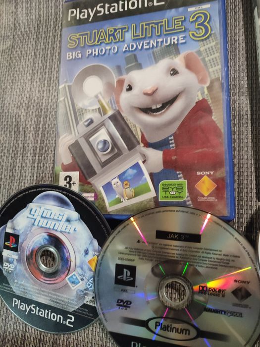 Konsola ps2 fat. Gry