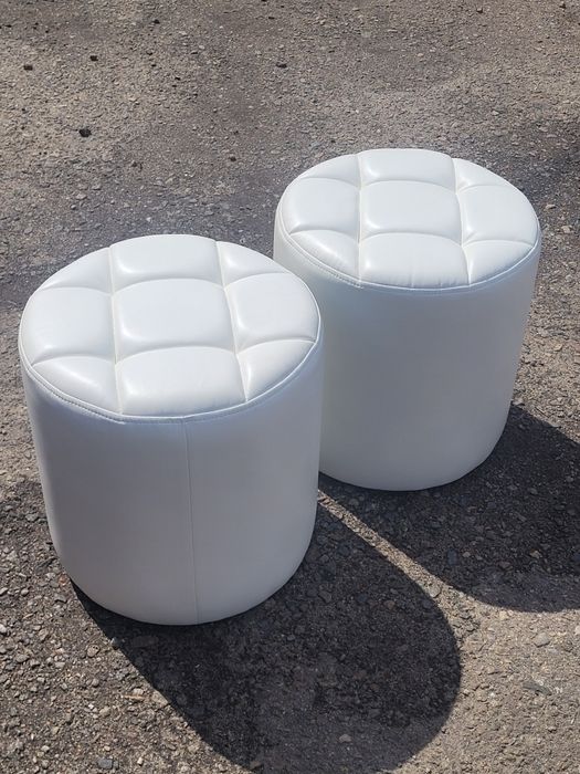 Круглый пуф, пуфик, банкетка в магазин, в детскую, в прихожую.