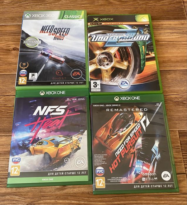 Xbox 360/One/Series X: Forza Horizon, Motosport, GTA, San Andreas, NFS