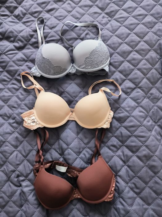 Biustonosz damski zestaw biustonoszy basic