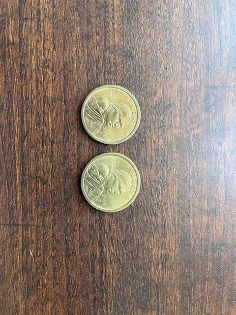 dwie amerykańskie monety