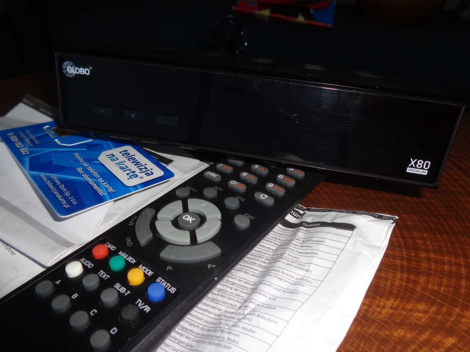 Globo X80 Premium dekoder DVB-S Pilot
