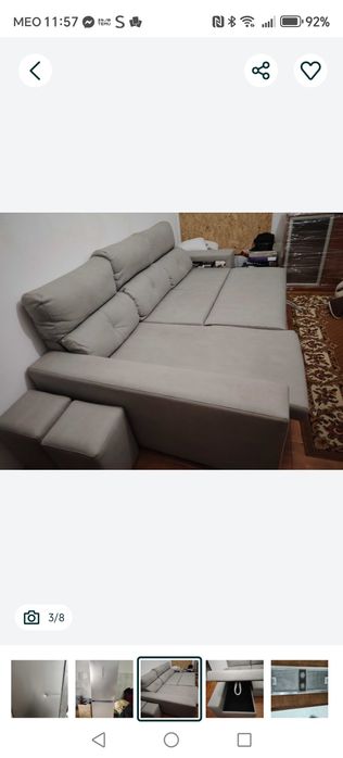 Sofá cama cheselong