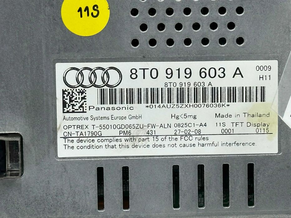 Display - Audi A4 B8 (2008)