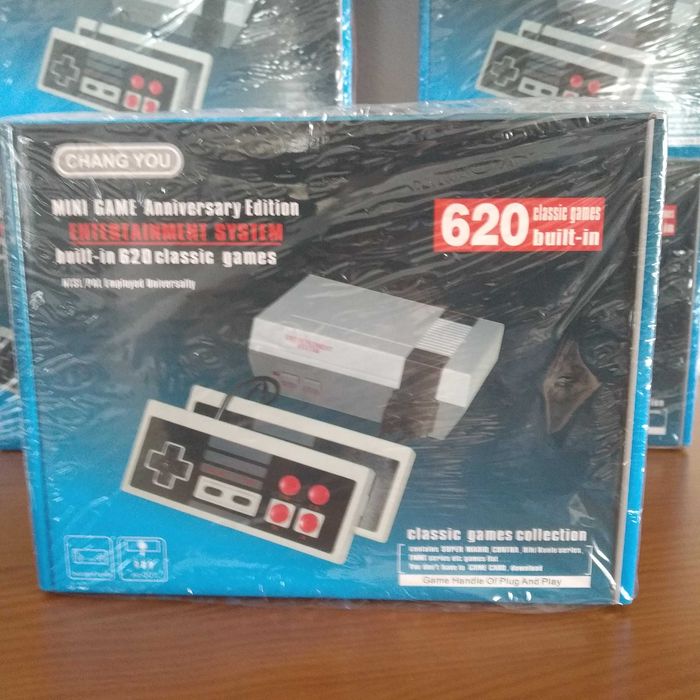 Retro console with 620 Nintendo games AV out New64172192008834122