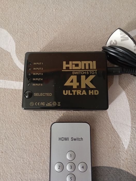 Switch Hdmi com comando433169837222144001