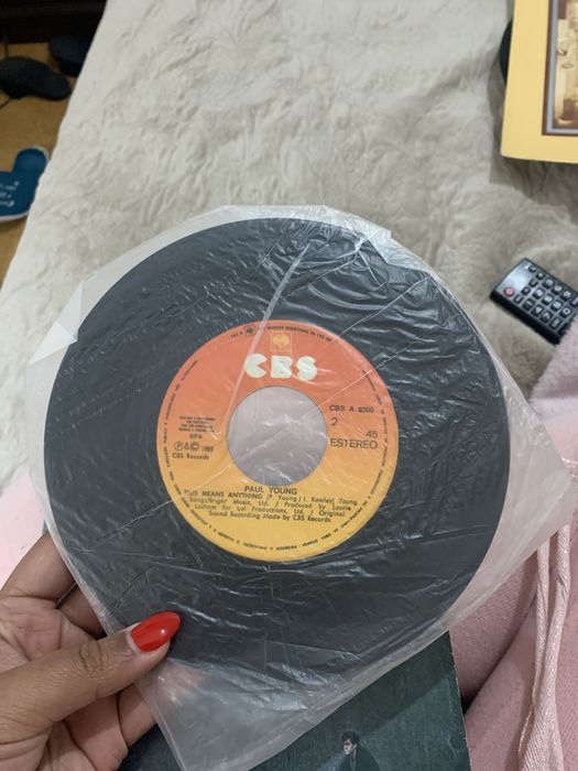 Disco de vinil “Paul Young”